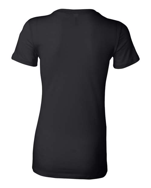 BELLA + CANVAS Women's Slim Fit Tee 6004 - Black