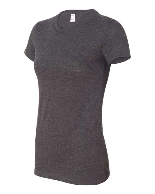 BELLA + CANVAS Women's Slim Fit Tee 6004 - Dark Grey Heather