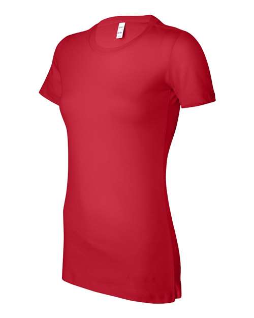 BELLA + CANVAS Women's Slim Fit Tee 6004 - Red