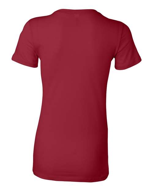 BELLA + CANVAS Women's Slim Fit Tee 6004 - Cardinal