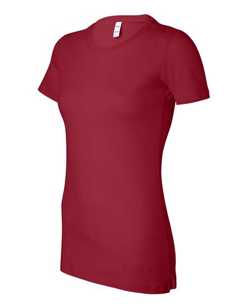 BELLA + CANVAS Women's Slim Fit Tee 6004 - Cardinal