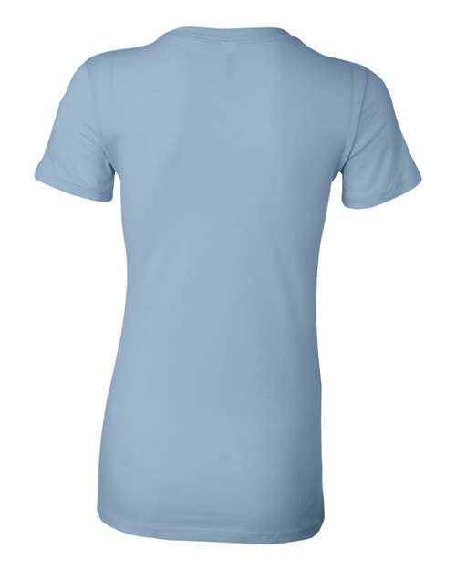 BELLA + CANVAS Women's Slim Fit Tee 6004 - Baby Blue