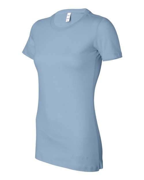 BELLA + CANVAS Women's Slim Fit Tee 6004 - Baby Blue