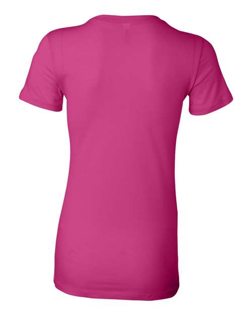 BELLA + CANVAS Women's Slim Fit Tee 6004 - Berry