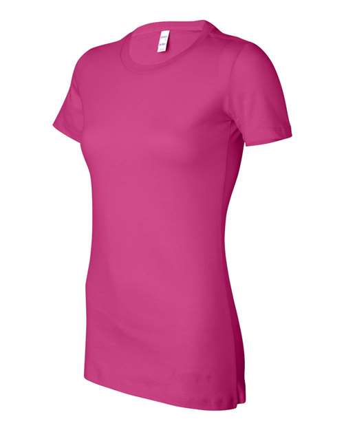 BELLA + CANVAS Women's Slim Fit Tee 6004 - Berry