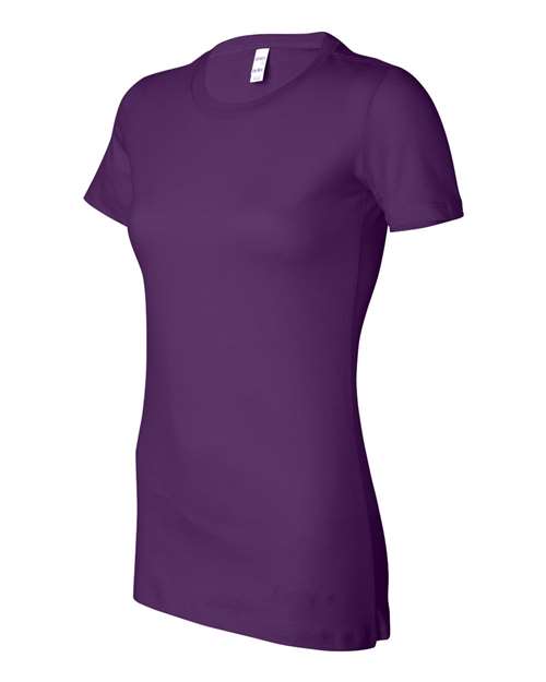 BELLA + CANVAS Women's Slim Fit Tee 6004 - Team Purple