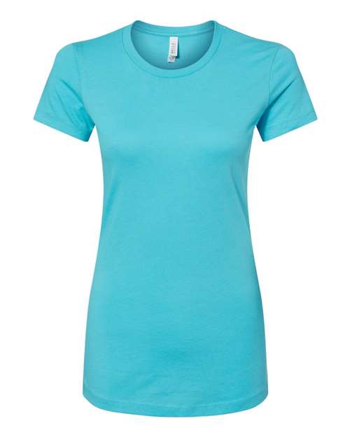 BELLA + CANVAS Women's Slim Fit Tee 6004 - Turquoise