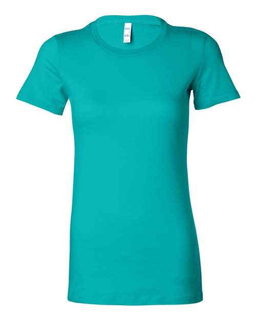 BELLA + CANVAS Women's Slim Fit Tee 6004 - Teal