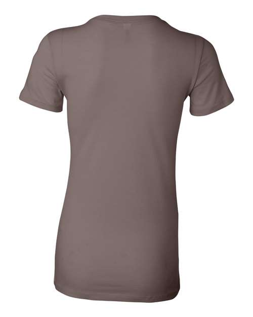 BELLA + CANVAS Women's Slim Fit Tee 6004 - Pebble Brown