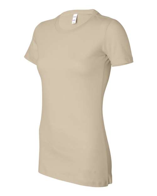 BELLA + CANVAS Women's Slim Fit Tee 6004 - Soft Cream