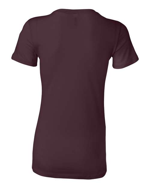 BELLA + CANVAS Women's Slim Fit Tee 6004 - Plum