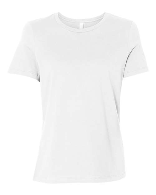 BELLA + CANVAS Women’s Relaxed Jersey Tee 6400 - White