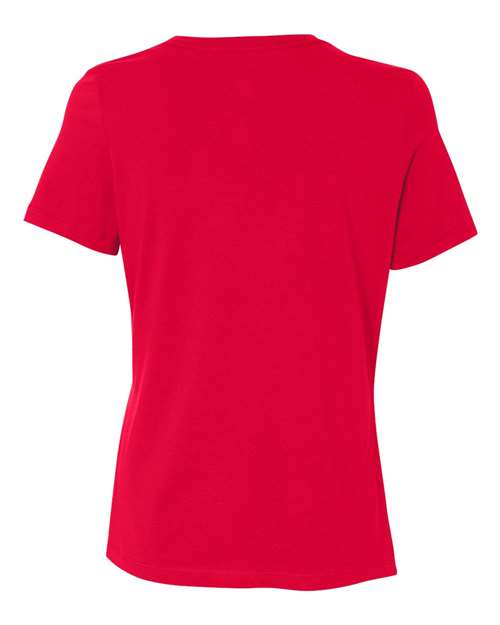 BELLA + CANVAS Women’s Relaxed Jersey Tee 6400 - Red