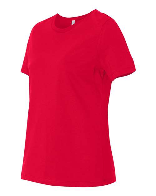 BELLA + CANVAS Women’s Relaxed Jersey Tee 6400 - Red
