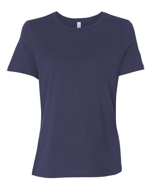 BELLA + CANVAS Women’s Relaxed Jersey Tee 6400 - Navy