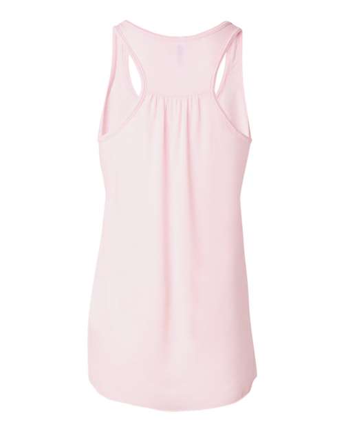 BELLA + CANVAS Women's Flowy Racerback Tank 8800 - Soft Pink