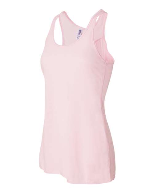 BELLA + CANVAS Women's Flowy Racerback Tank 8800 - Soft Pink
