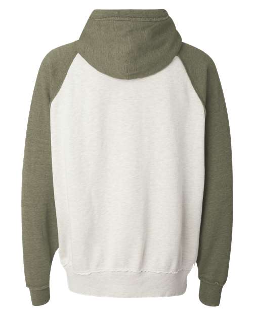 J. America Men's Vintage Heather Hooded Sweatshirt 8885