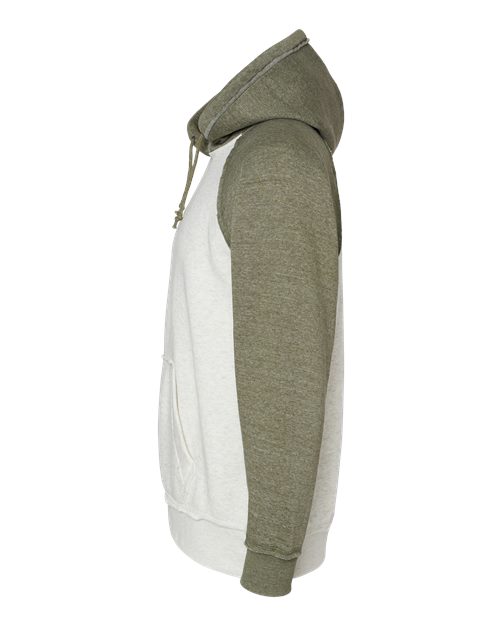 J. America Men's Vintage Heather Hooded Sweatshirt 8885