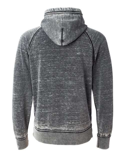 J. America Men's Vintage Zen Fleece Hooded Sweatshirt 8915