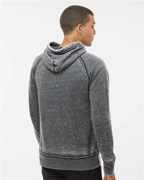 J. America Men's Vintage Zen Fleece Hooded Sweatshirt 8915