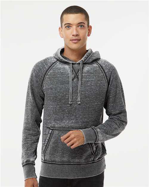 J. America Men's Vintage Zen Fleece Hooded Sweatshirt 8915