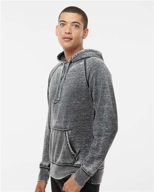 J. America Men's Vintage Zen Fleece Hooded Sweatshirt 8915