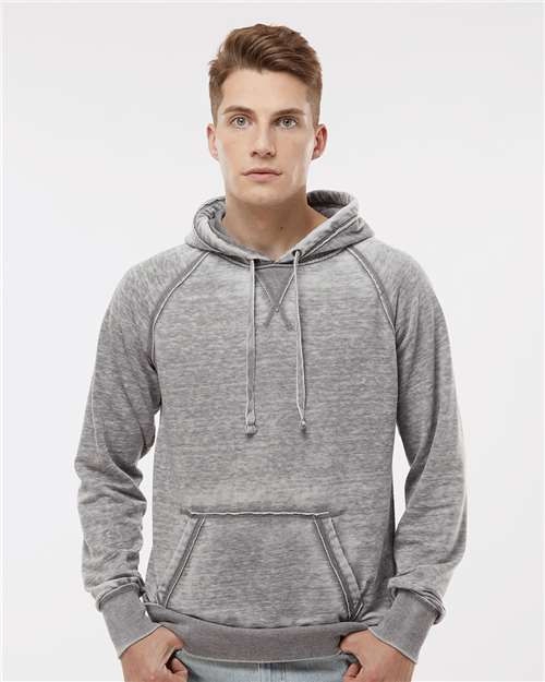 J. America Men's Vintage Zen Fleece Hooded Sweatshirt 8915