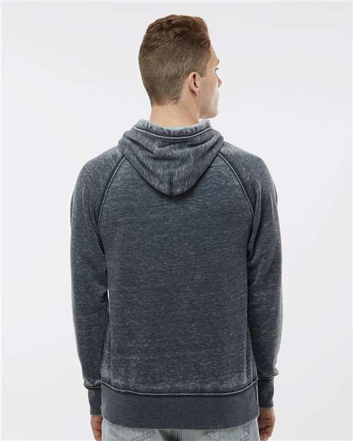 J. America Men's Vintage Zen Fleece Hooded Sweatshirt 8915