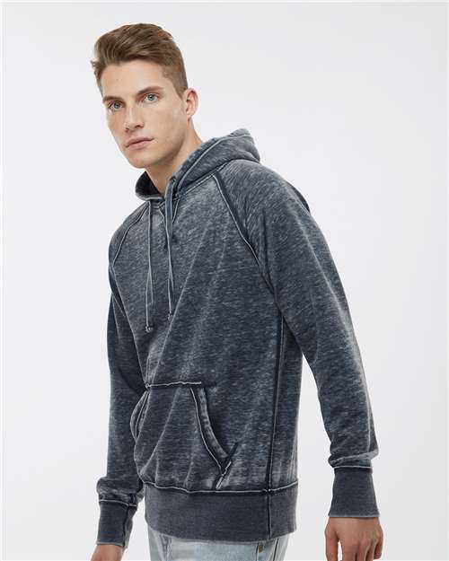 J. America Men's Vintage Zen Fleece Hooded Sweatshirt 8915