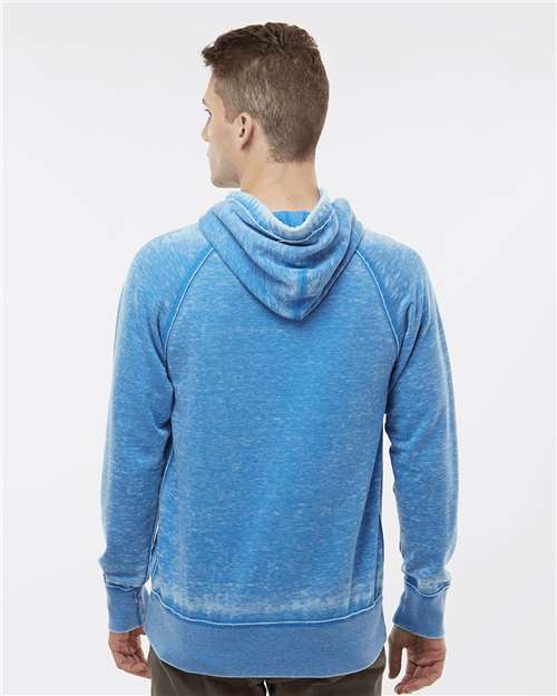 J. America Men's Vintage Zen Fleece Hooded Sweatshirt 8915
