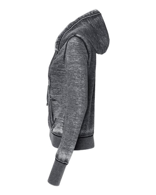 J. America Women's Zen Fleece Full-Zip Hooded Sweatshirt 8913