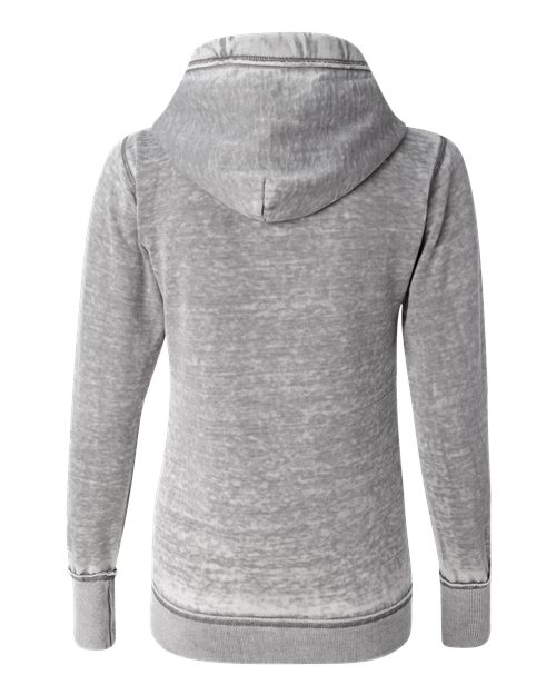 J. America Women's Zen Fleece Full-Zip Hooded Sweatshirt 8913
