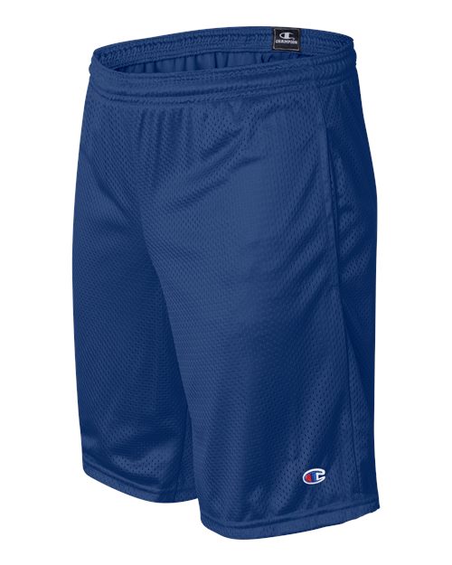 Champion Unisex Polyester Mesh 9" Shorts with Pockets S162