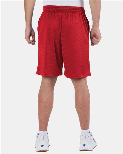 Champion Unisex Polyester Mesh 9" Shorts with Pockets S162