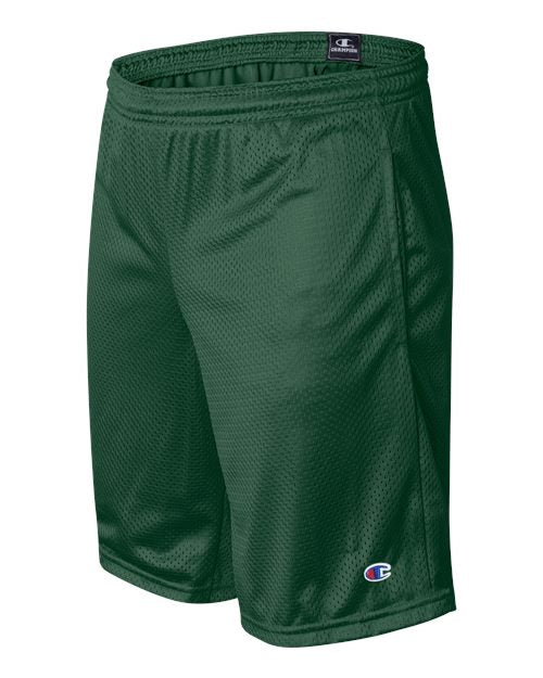 Champion Unisex Polyester Mesh 9" Shorts with Pockets S162