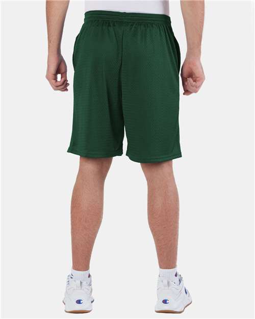 Champion Unisex Polyester Mesh 9" Shorts with Pockets S162