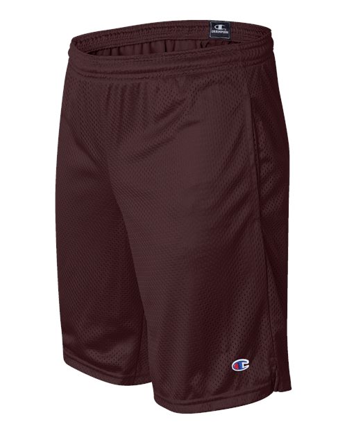 Champion Unisex Polyester Mesh 9" Shorts with Pockets S162