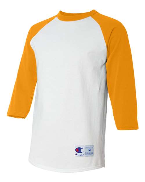 Champion Unisex Raglan Sleeve Baseball T-Shirt T137