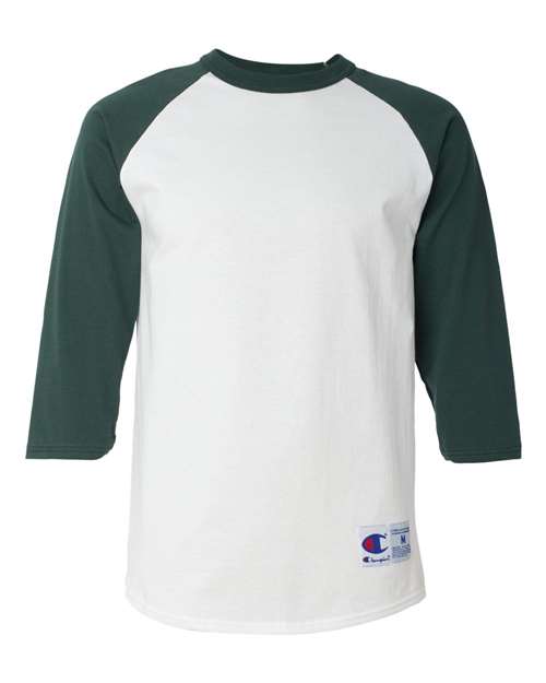 Champion Unisex Raglan Sleeve Baseball T-Shirt T137