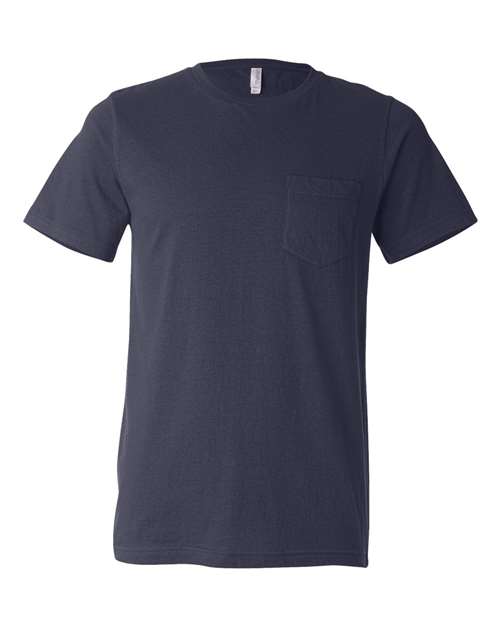 BELLA + CANVAS Men's Jersey Pocket Tee 3021