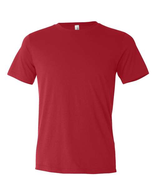 BELLA + CANVAS Unisex Texture Tee 3650 - Red