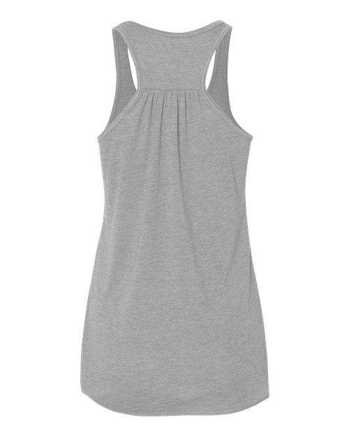 BELLA + CANVAS Women's Flowy Racerback Tank 8800 - Athletic Heather