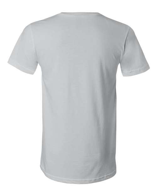 BELLA + CANVAS Unisex Jersey V-Neck Tee 3005 - Silver