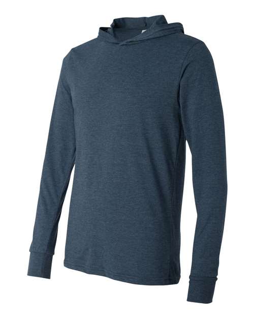 BELLA + CANVAS Unisex Jersey Hooded Long Sleeve Tee 3512