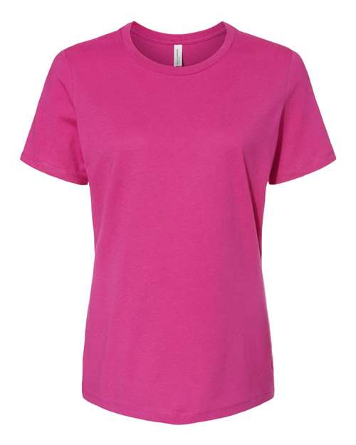 BELLA + CANVAS Women’s Relaxed Jersey Tee 6400 - Berry