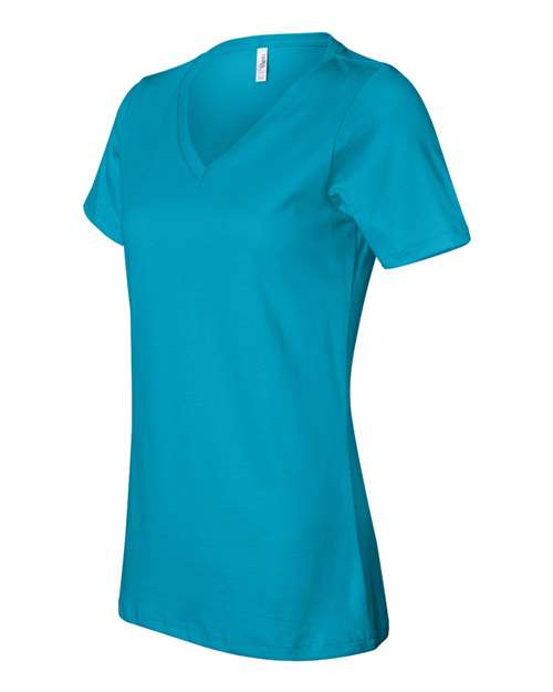 BELLA + CANVAS Women’s Relaxed Jersey V-Neck Tee 6405
