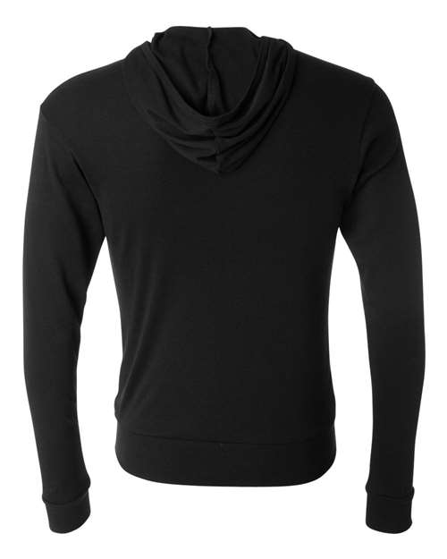 BELLA + CANVAS Unisex Triblend Lightweight Full-Zip Hooded Long Sleeve Tee 3939