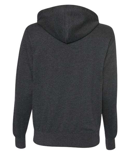Independent Trading Co. Unisex Heathered French Terry Full-Zip Hooded Sweatshirt PRM90HTZ