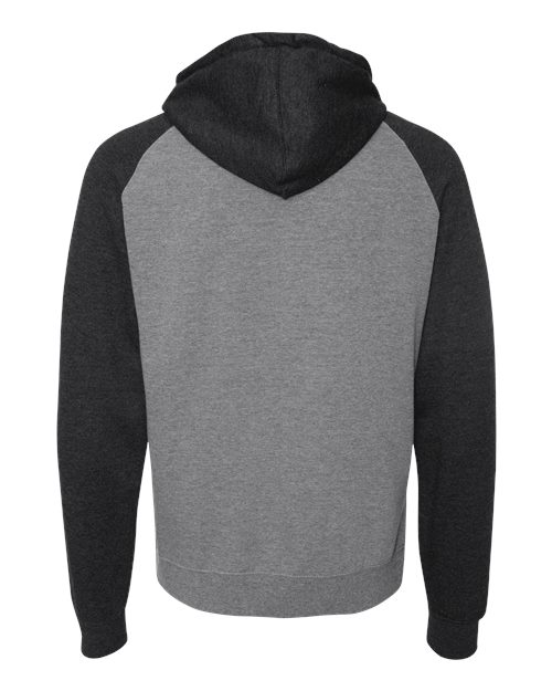 Independent Trading Co. Unisex Raglan Hooded Sweatshirt IND40RP